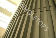 PVDF beschichtete 2.0MM Aluminiumfassaden-Platten-dekorative Blechtafel für Gebäude