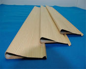 Beschichtete Innenaluminiumdeckenverkleidung PVDF der Holz-Nachahmungs-4.5mm