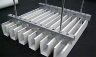 Kundengebundenes 20mm- 300mm Höhen-Quadrat-Aluminiumrohr PVDF beschichtete